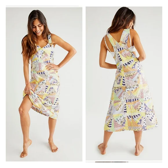 Free people carleen Stella Quilted Skirtall Size S - Picture 2 of 9